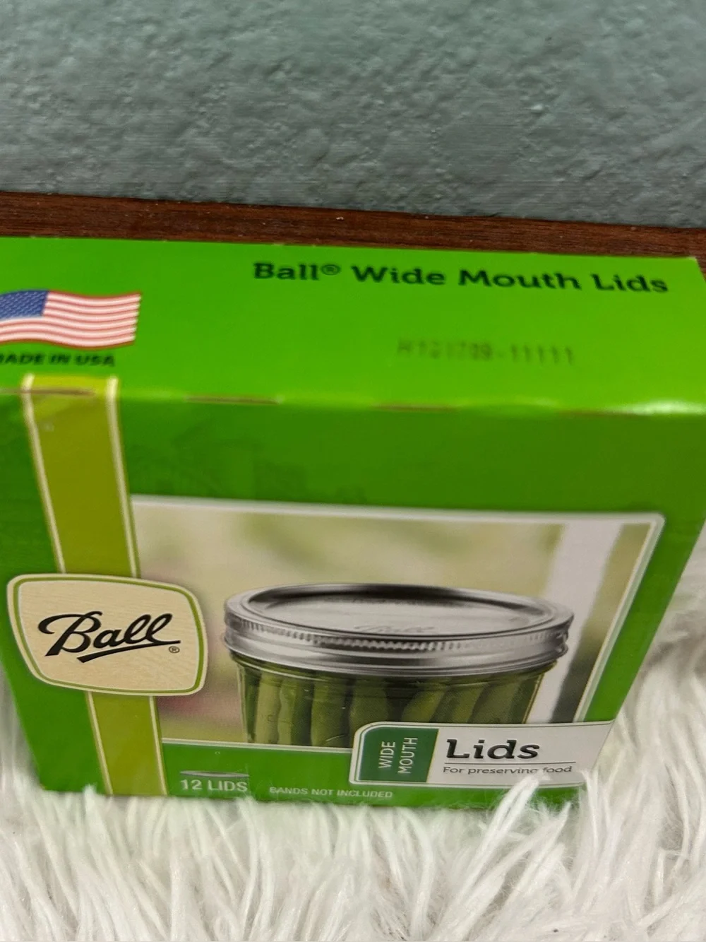 🩶5/$30 Ball 12 Pack Wide Mouth Mason Jar Lids Without Bands NEW